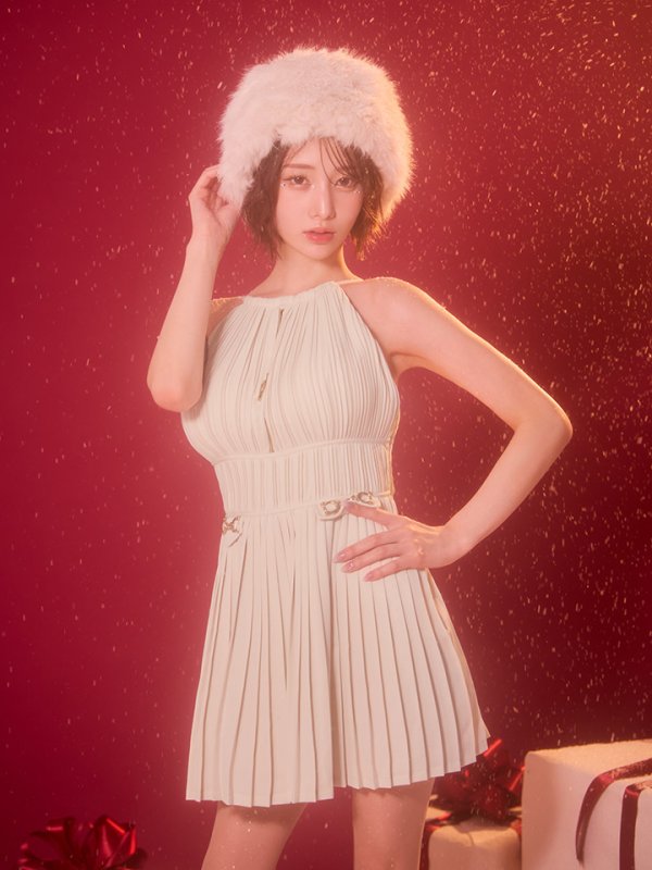 アイボリー モデル：りこ　身長：156cm　着用サイズ：Sサイズ