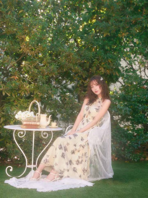 アイボリー　モデル：きほ　身長：169cm　着用サイズ：Sサイズ