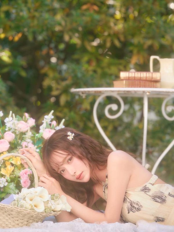 アイボリー　モデル：きほ　身長：169cm　着用サイズ：Sサイズ