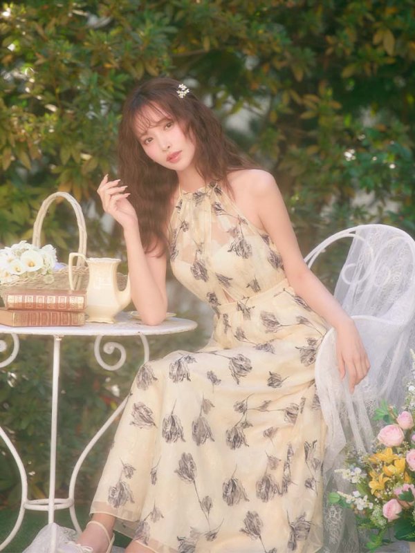 アイボリー　モデル：きほ　身長：169cm　着用サイズ：Sサイズ