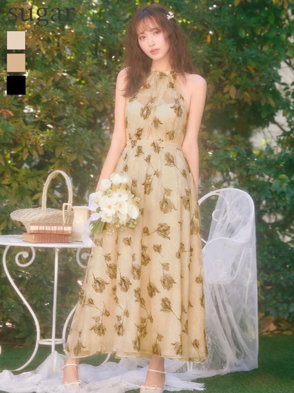 ベージュ　モデル：きほ　身長：169cm　着用サイズ：Sサイズ