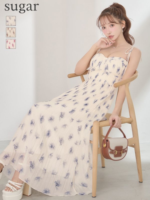 ブルー　モデル：三上悠亜　身長：159cm　着用サイズ：Sサイズ