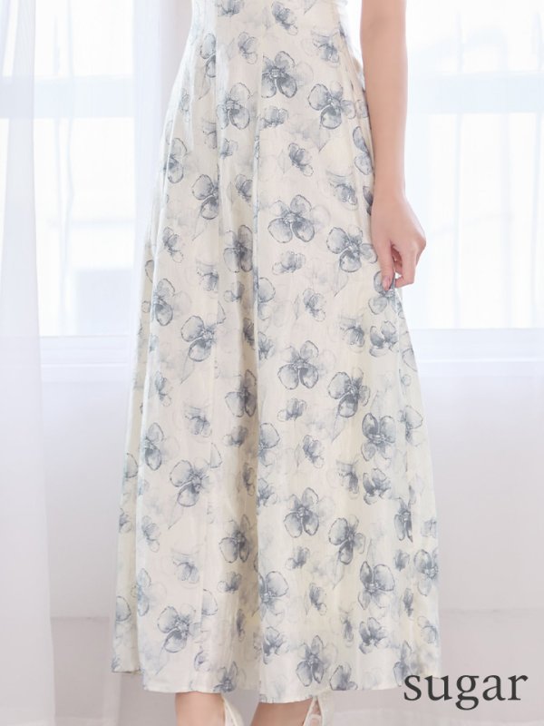 ブルー　モデル：りな　身長：160cm　着用サイズ：Sサイズ