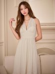画像20: XS-Lサイズあり【DEA./ディア】プリーツ/ シフォン/ ホルターネック/ ロングドレス/ キャバドレス long[OF08] (20)