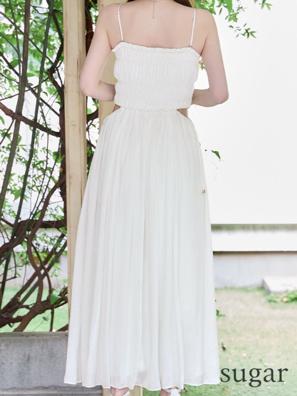ホワイト モデル：ゆめ　身長：160cm　着用サイズ：Sサイズ