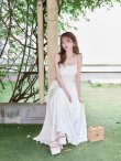 ホワイト モデル：ゆめ　身長：160cm　着用サイズ：Sサイズ