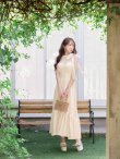 アイボリー　モデル：りな　身長：160cm　着用サイズ：Sサイズ