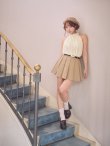 アイボリー×ベージュ　モデル：三上悠亜　身長：159cm　着用サイズ：Sサイズ