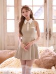 ベージュ　モデル：るりぴ　身長：165cm　着用サイズ：Sサイズ