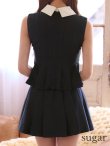 ネイビー　モデル：るりぴ　身長：165cm　着用サイズ：Sサイズ