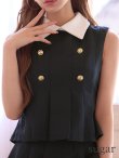 ネイビー　モデル：るりぴ　身長：165cm　着用サイズ：Sサイズ