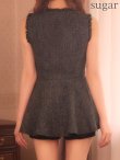 ブラック　モデル：まみ　身長：161cm　着用サイズ：Sサイズ