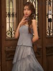 グレー　モデル：るりぴ　身長：165cm　着用サイズ：Sサイズ