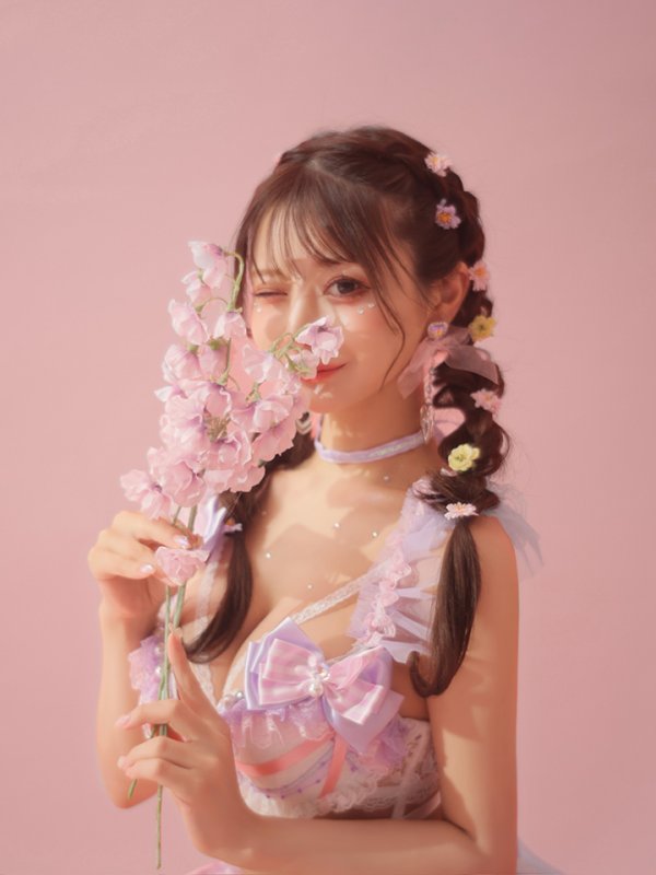 画像3: 【Deco Lingerie/ デコランジェリー】 Deco Lingerie05/ ランジェリー/ 4点セット[OF05] (3)