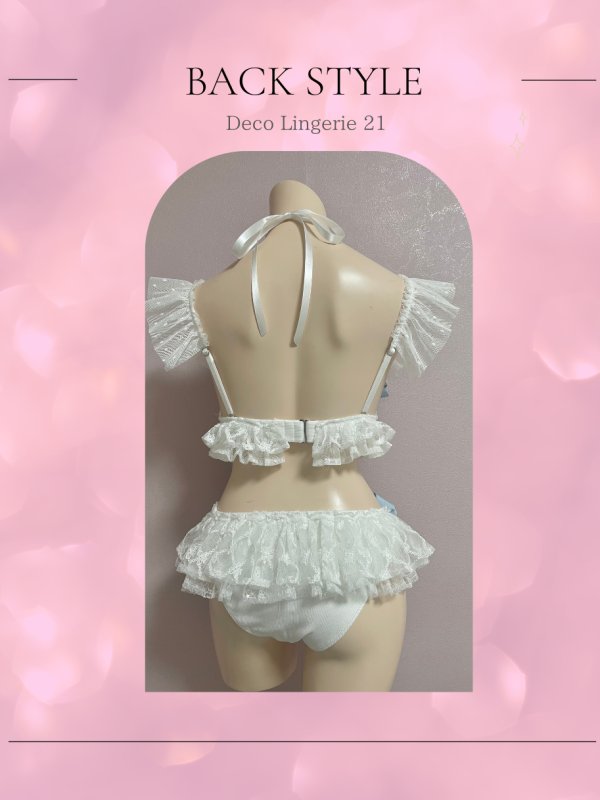 画像15: 【即日発送】【Deco Lingerie/ デコランジェリー】 Beach Lingerie 21/ 水着/ 2点セット[FB01] (15)