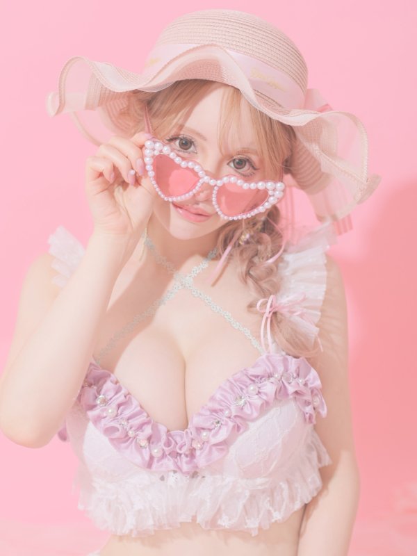画像4: 【即日発送】【Deco Lingerie/ デコランジェリー】 Beach Lingerie 21/ 水着/ 2点セット[FB01] (4)