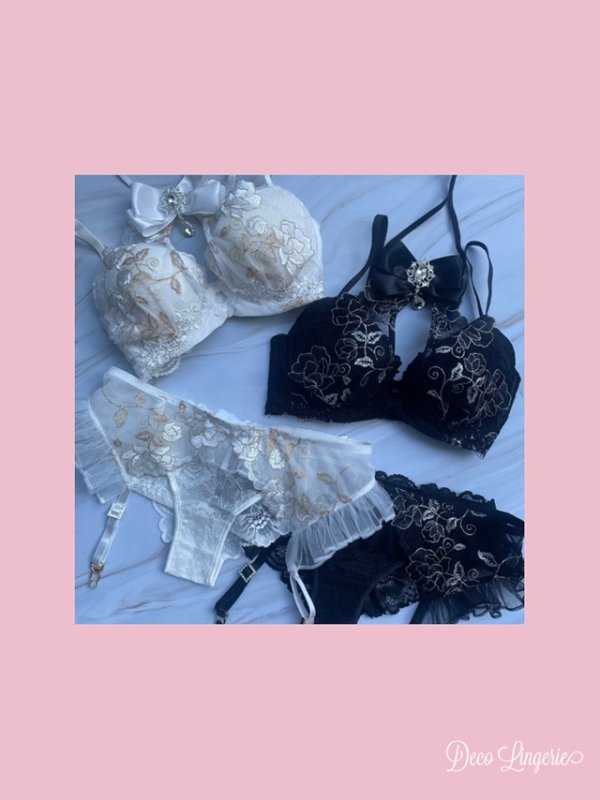 画像23: 【予約商品/2月上旬-2月中旬発送予定】【Deco Lingerie/ デコランジェリー】 Deco Lingerie28/ ランジェリー/ 3点セット[OF05] (23)