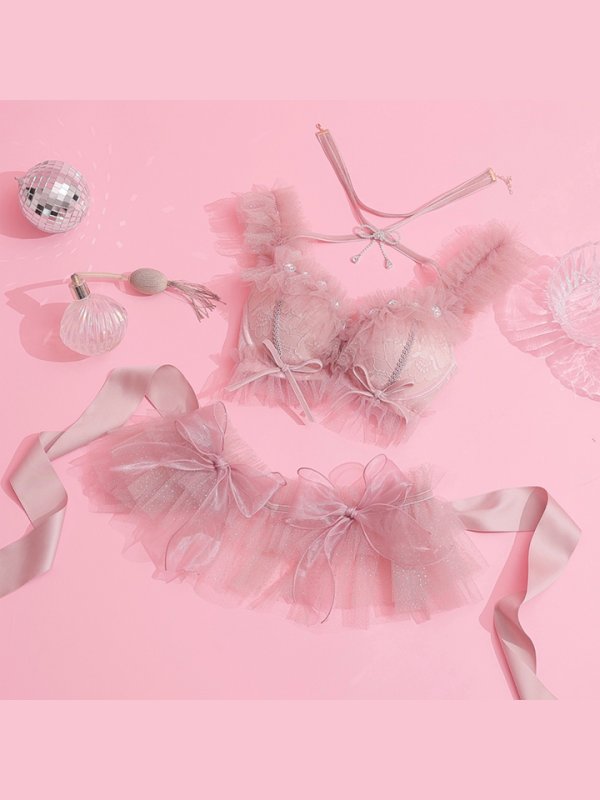 画像7: 【Deco Lingerie/ デコランジェリー】 Deco Lingerie37/ ランジェリー/ 3点セット[OF02C] (7)