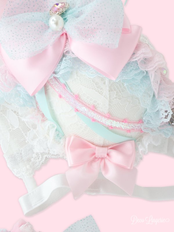 画像10: 【Deco Lingerie/ デコランジェリー】 Deco Lingerie 47/ ランジェリー/ 4点セット[OF05] (10)