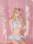 ブルー　着用サイズ：Sサイズ