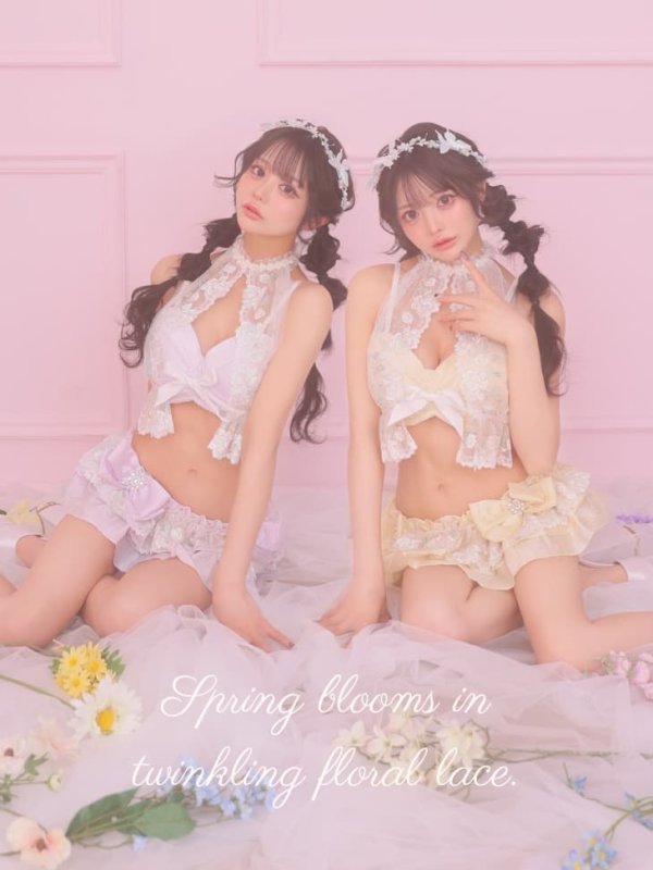 イエロー　ラベンダー