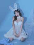 【Deco Lingerie/ デコランジェリー】 Deco Lingerie Babydoll 04/ ランジェリー/ 4点セット[OF05]　ホワイト