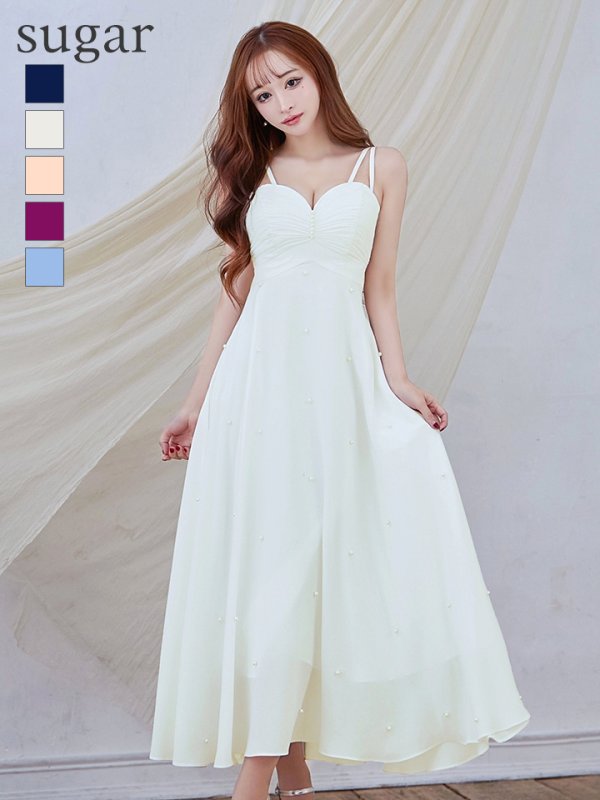 アイボリー モデル：真優川咲　身長：158cm　着用サイズ：8号(Sサイズ)