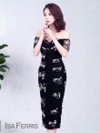ブラック　モデル：ゆず　身長：162cm　着用サイズ：Sサイズ