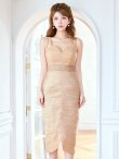 ベージュ　モデル：ゆめ　身長：160cm　着用サイズ：8号(Sサイズ)