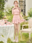 ピンク モデル：明日花キララ　身長：162cm　着用サイズ：Sサイズ