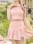 ピンク モデル：明日花キララ　身長：162cm　着用サイズ：Sサイズ