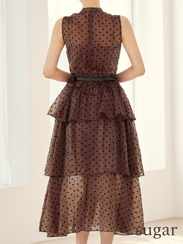 ブラウン モデル:ももか 身長:156cm 着用サイズ:Sサイズ