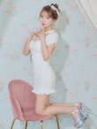 ホワイト　モデル：三上悠亜　身長：159cm　着用サイズ：Sサイズ