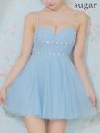 ブルー モデル：三上悠亜　身長：159cm　着用サイズ：Sサイズ