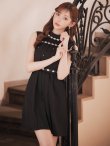 ブラック モデル：明日花キララ　身長：162cm 着用サイズ：Sサイズ