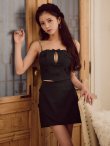 ブラック モデル：せいは　身長：161cm　着用サイズ：Sサイズ