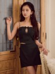 ブラック モデル：せいは　身長：161cm　着用サイズ：Sサイズ