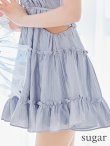 ブルー モデル：三上悠亜　身長：159cm　着用サイズ：Sサイズ