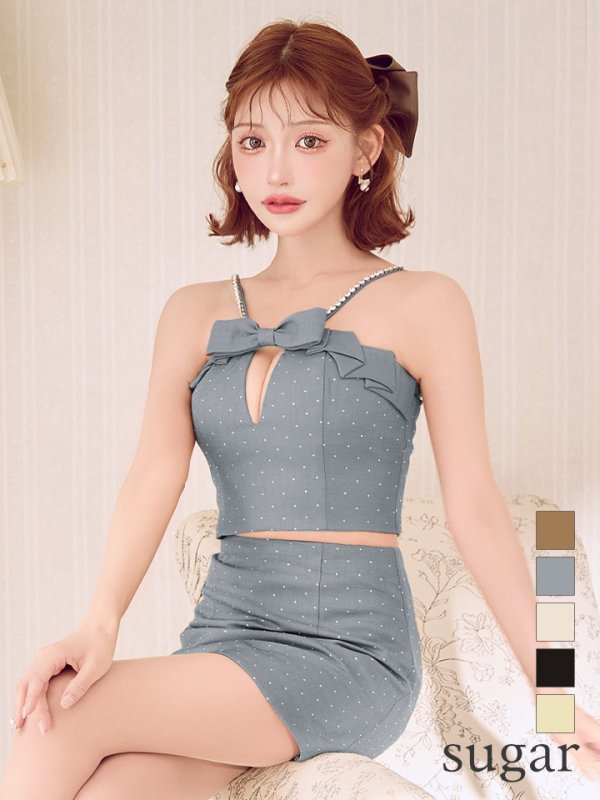 グレー　モデル：明日花キララ　身長：162cm 着用サイズ：Sサイズ