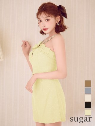 ROBE de FLEURS ホワイト　S一度着用のみ キャバドレス・ミニドレス通販はsugar 【ROBE de FLEURS