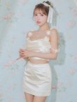 アイボリー モデル：三上悠亜　身長：159cm　着用サイズ：Sサイズ