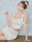 アイボリー モデル：三上悠亜　身長：159cm　着用サイズ：Sサイズ