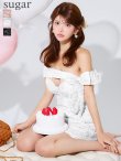 ホワイト モデル：まりん　身長：164cm　着用サイズ：Sサイズ