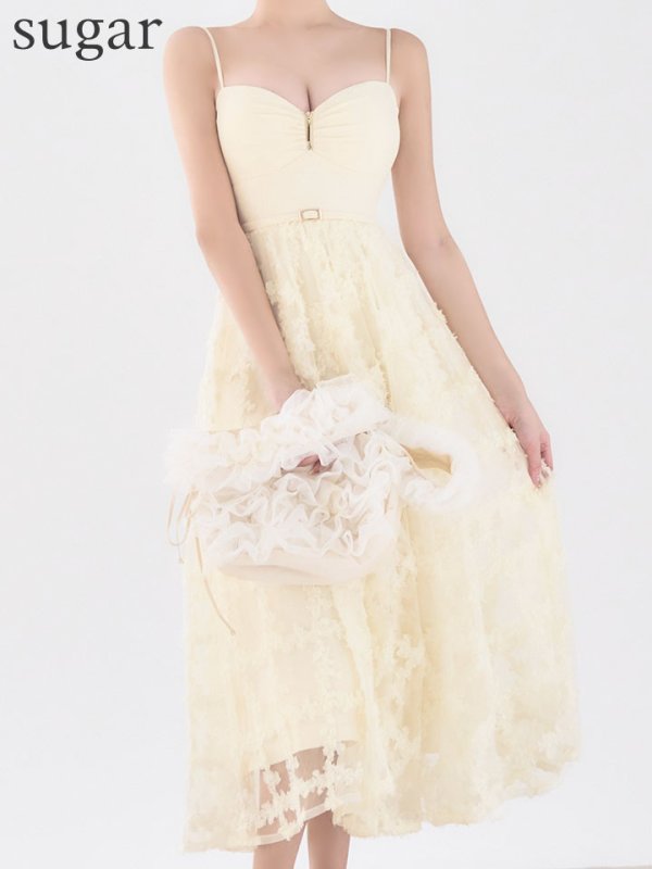 アイボリー モデル：りな　身長：160cm　着用サイズ：Sサイズ