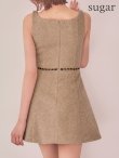 ベージュ モデル:  れみれみ 身長:163cm 着用サイズ:Sサイズ