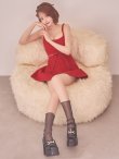 レッド モデル:  れみれみ 身長:163cm 着用サイズ:Sサイズ