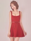 レッド モデル:  れみれみ 身長:163cm 着用サイズ:Sサイズ