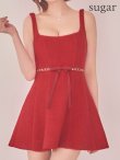 レッド モデル:  れみれみ 身長:163cm 着用サイズ:Sサイズ