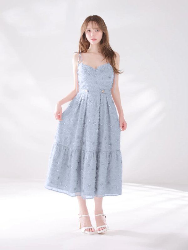 ブルーグレー　モデル：ゆめ　身長：160cm　着用サイズ：Sサイズ