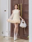アイボリー　モデル：明日花キララ　身長：162cm サイズ：Sサイズ